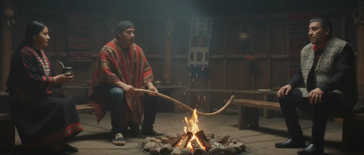 Planificación de un encuentro de palin mapuche